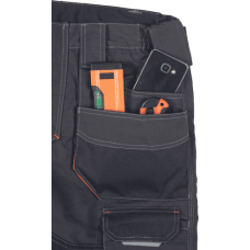 EMERTON PLUS shorts anthracite/orange