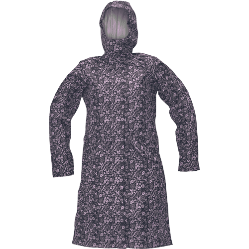 YOWIE LADY raincoat navy/light violet