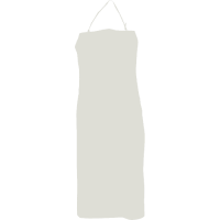 BIANCA zástera biela