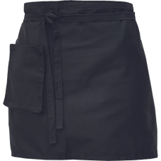 SK Short apron with a pocket black