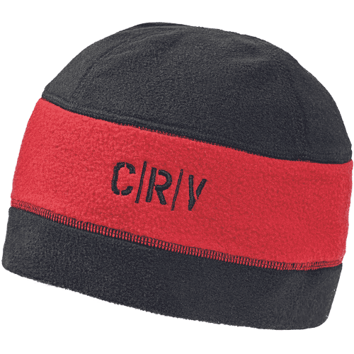 TIWI čiapka fleece čierno/červená