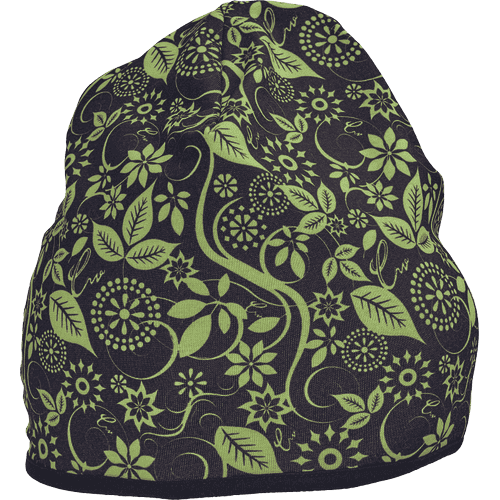 YOWIE knitted cap brown/green