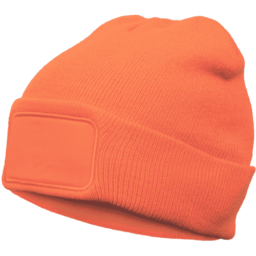 MEEST pletená čiapka oranžová