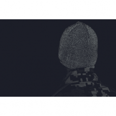 WRAXALL RFLX knitted hat HV orange