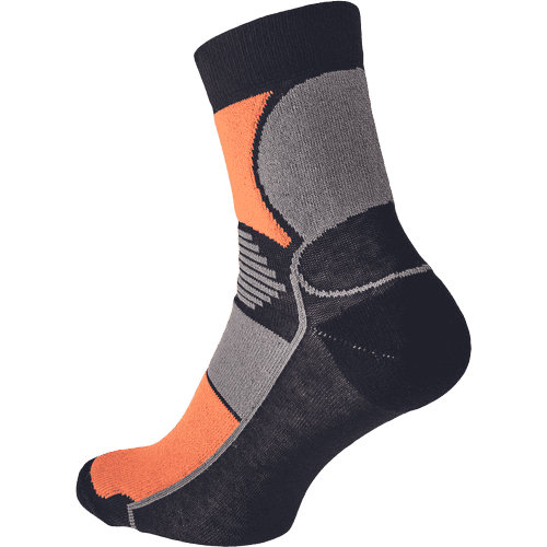 KNOXFIELD BASIC ponožky čierna/ora 39/40
