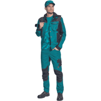 NEURUM čiapka so šiltom petrolejová