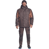 DAYBORO parka dark brown