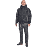 DAYBORO pilot jacket black