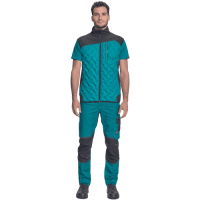 NEURUM light softshell vest petrol