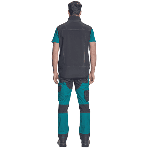 NEURUM light softshell vest petrol