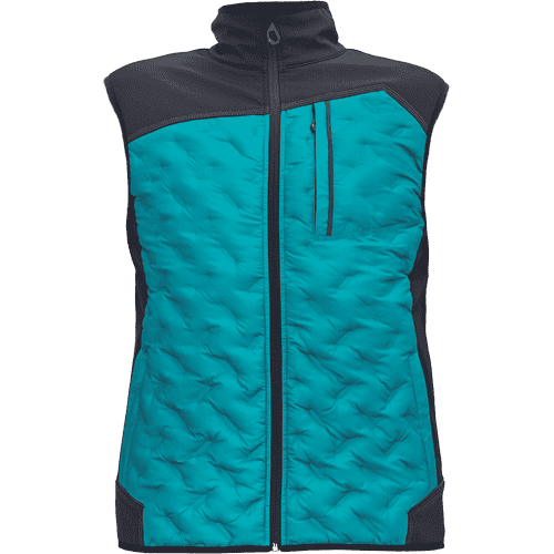 NEURUM light softshell vest petrol