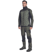 NEURUM light softshell vest d.olive