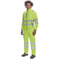 ALMERIA HV FLEECE jacket yellow