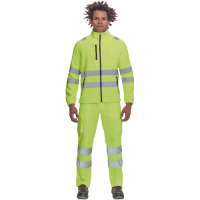 ALMERIA HV FLEECE jacket yellow