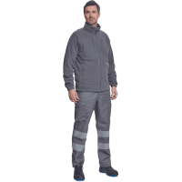 BHADRA fleece jacket grey