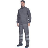 BHADRA fleece jacket grey