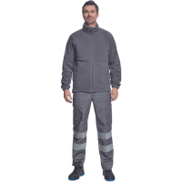 BHADRA fleece jacket grey