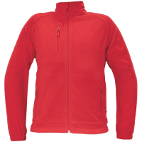 BHADRA fleece jacket red