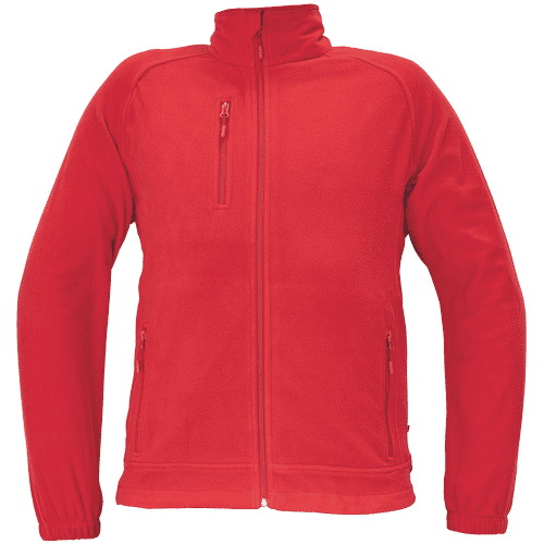 BHADRA fleece jacket red