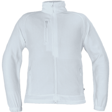 BHADRA fleece jacket white