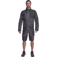 REUSEL jacket anthracite/red