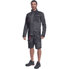 REUSEL jacket anthracite/red