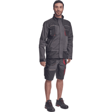 REUSEL jacket anthracite/red