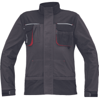 REUSEL jacket anthracite/red