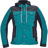 NEURUM CLS blúza +kapucňa, petrolejová