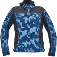 NEURUM CAMOU jacket+hood navy