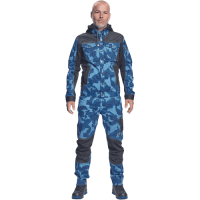 NEURUM CAMOU jacket+hood navy