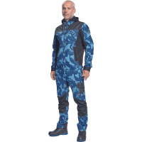 NEURUM CAMOU jacket+hood navy