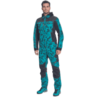 NEURUM CAMOU jacket+hood petrol blue