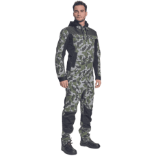 NEURUM CAMOU jacket+hood dark olive