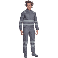 GETACHE RFLX blúza sivá