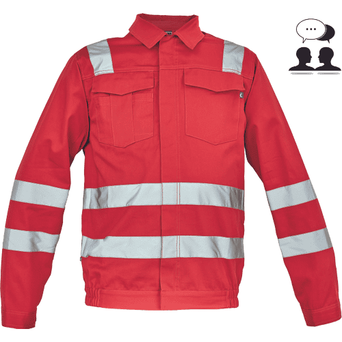 GETACHE RFLX jacket red