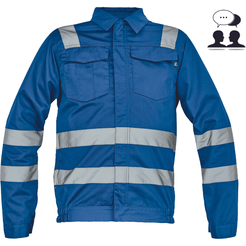 GETACHE RFLX jacket royal blue