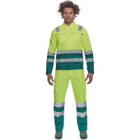 VALENCIA HV jacket yellow/green