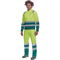 VALENCIA HV jacket yellow/green