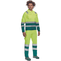 VALENCIA HV jacket yellow/green