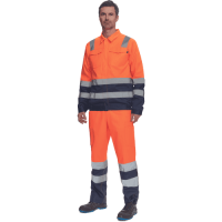 VALENCIA HV jacket orange/navy