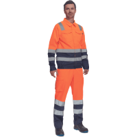 VALENCIA HV jacket orange/navy