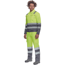 VALENCIA HV jacket yellow/grey