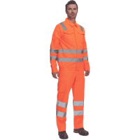 MALAGA HV jacket orange