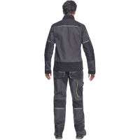 GREENDALE jacket anthracite/lime