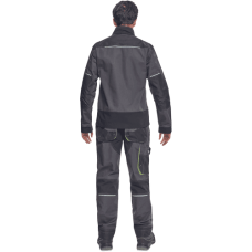 GREENDALE jacket anthracite/lime