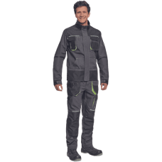 GREENDALE jacket anthracite/lime