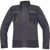GREENDALE jacket anthracite/lime