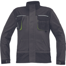 GREENDALE jacket anthracite/lime