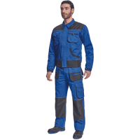 FF HANS blúza kr.modrá/antracit